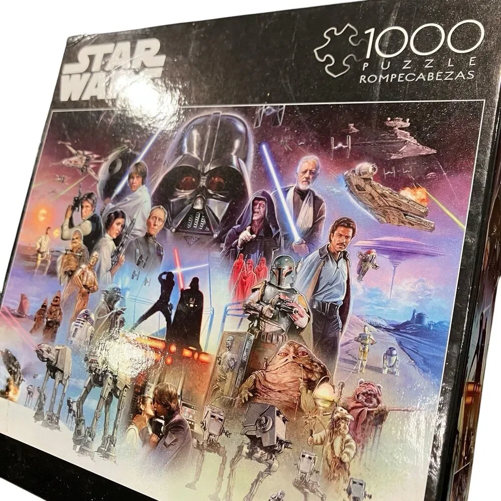 Star Wars 1000 Piece Darth Vader Disney Yoda Buffalo Games Jigsaw Puzzle